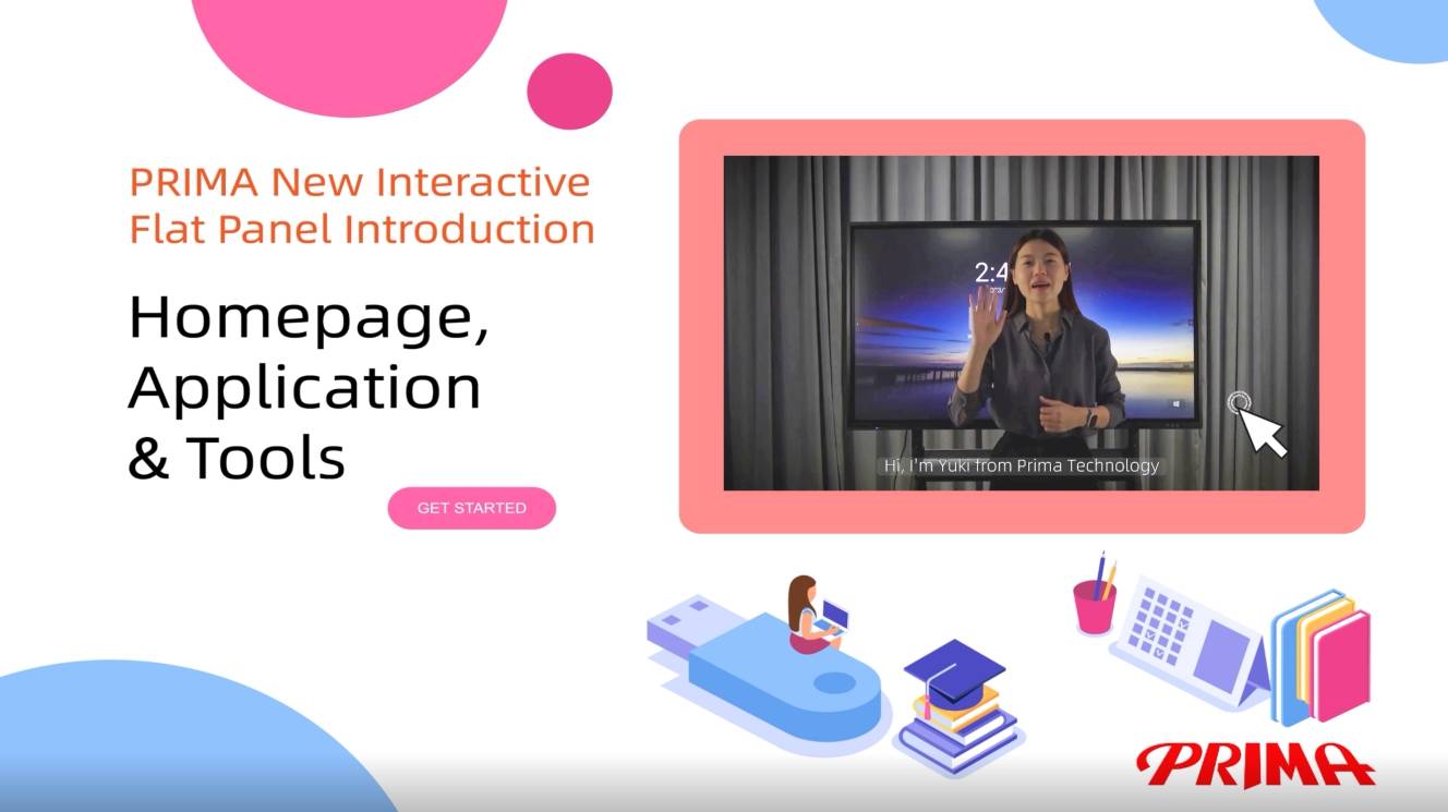 PRIMA New Interactive Flat Panel Introduction