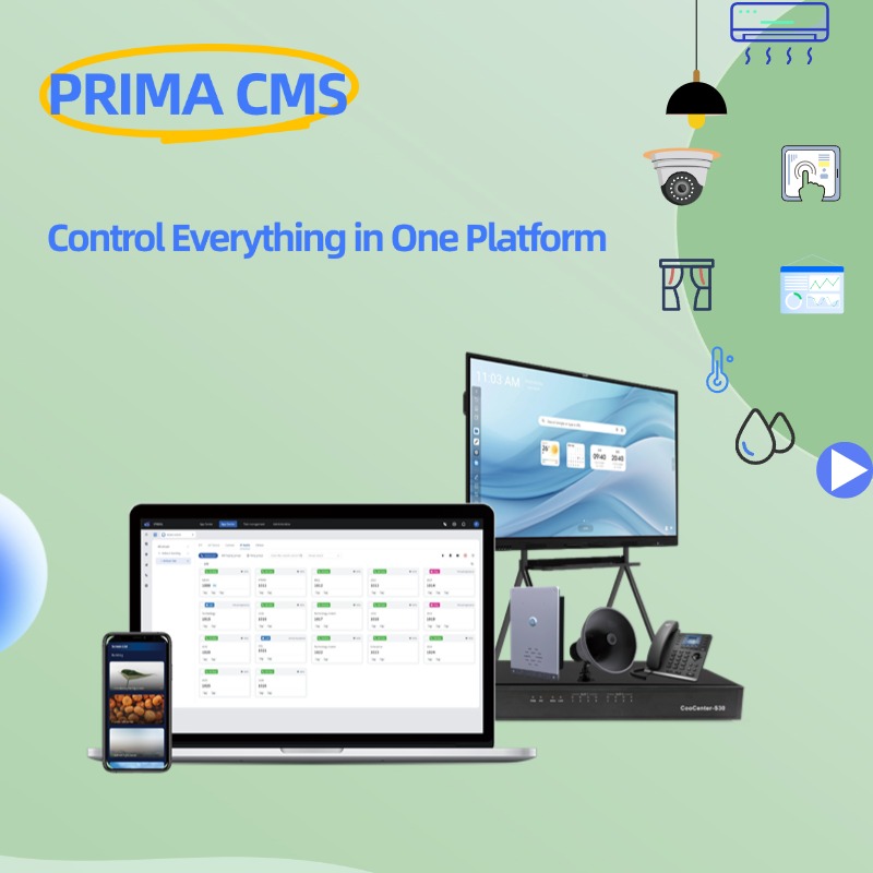 Streamlining Operations: The Role of PRIMA CMS in Smart Environments