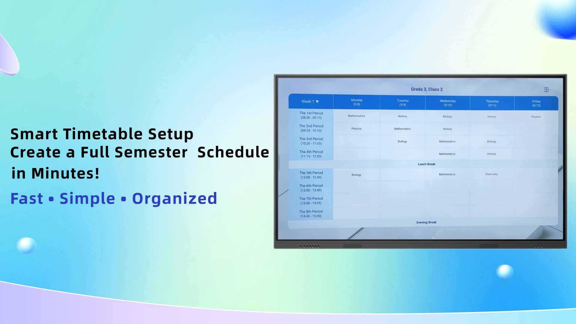 🗓️ Plan Your Entire Semester with Ease!