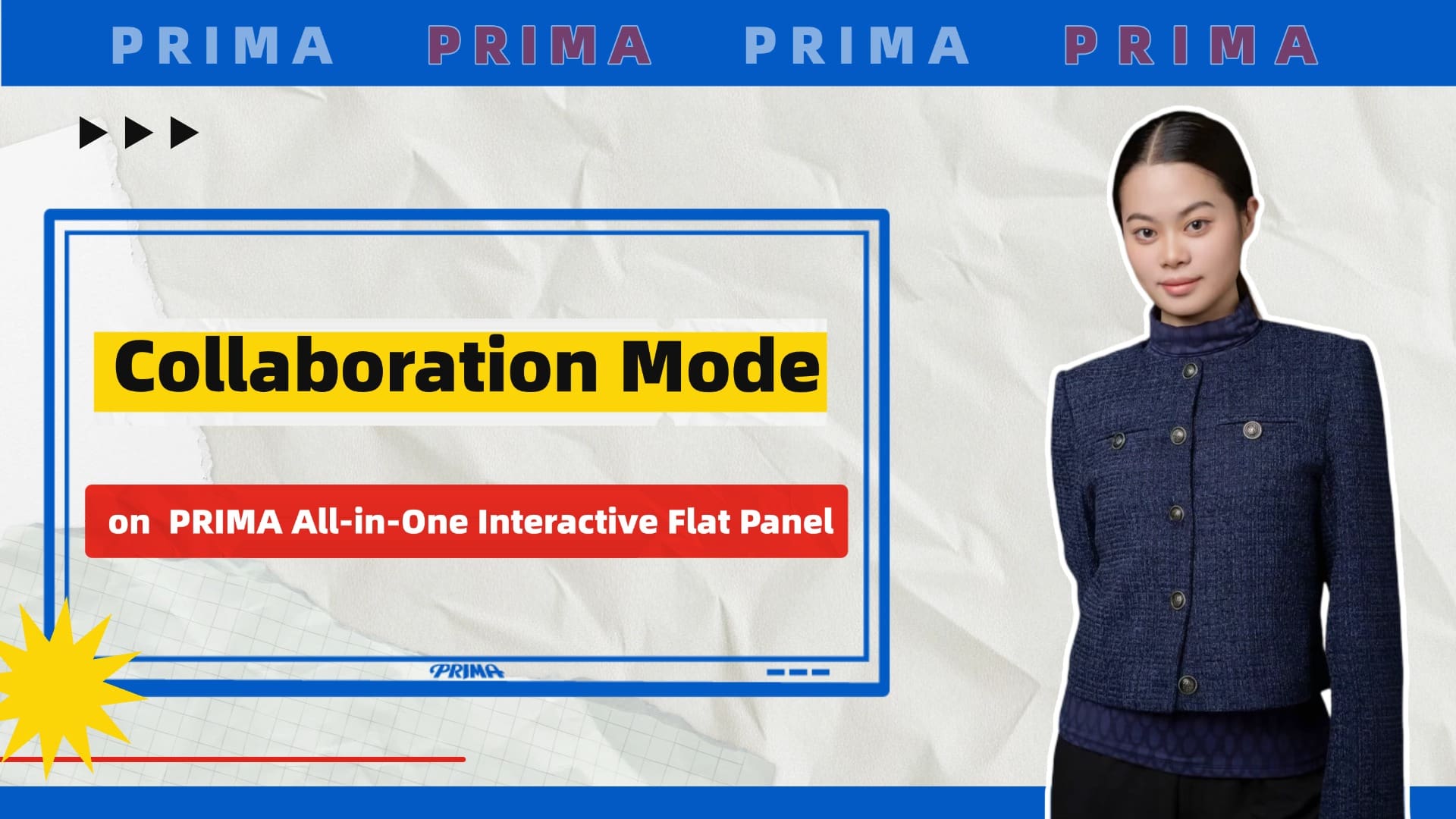 Smarter Collaboration with PRIMA All-in-One Interactive Flat Panel