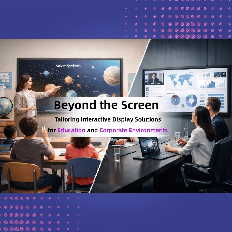 Beyond the Screen: Tailoring Interactive Display Solutions for Education and Corporate Environments
