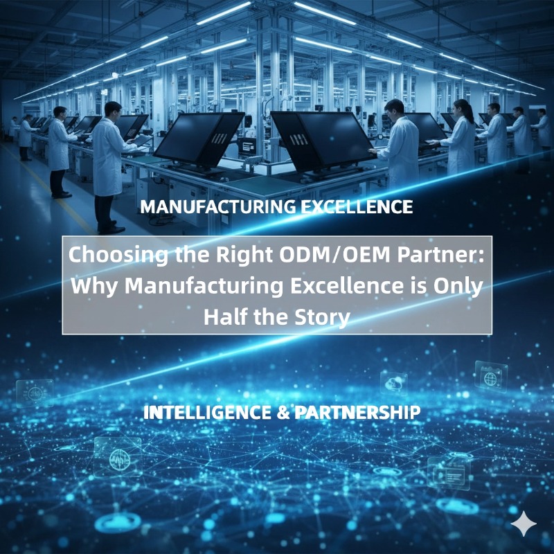 Choosing the Right ODM/OEM Partner: Why Manufacturing Excellence is Only Half the Story