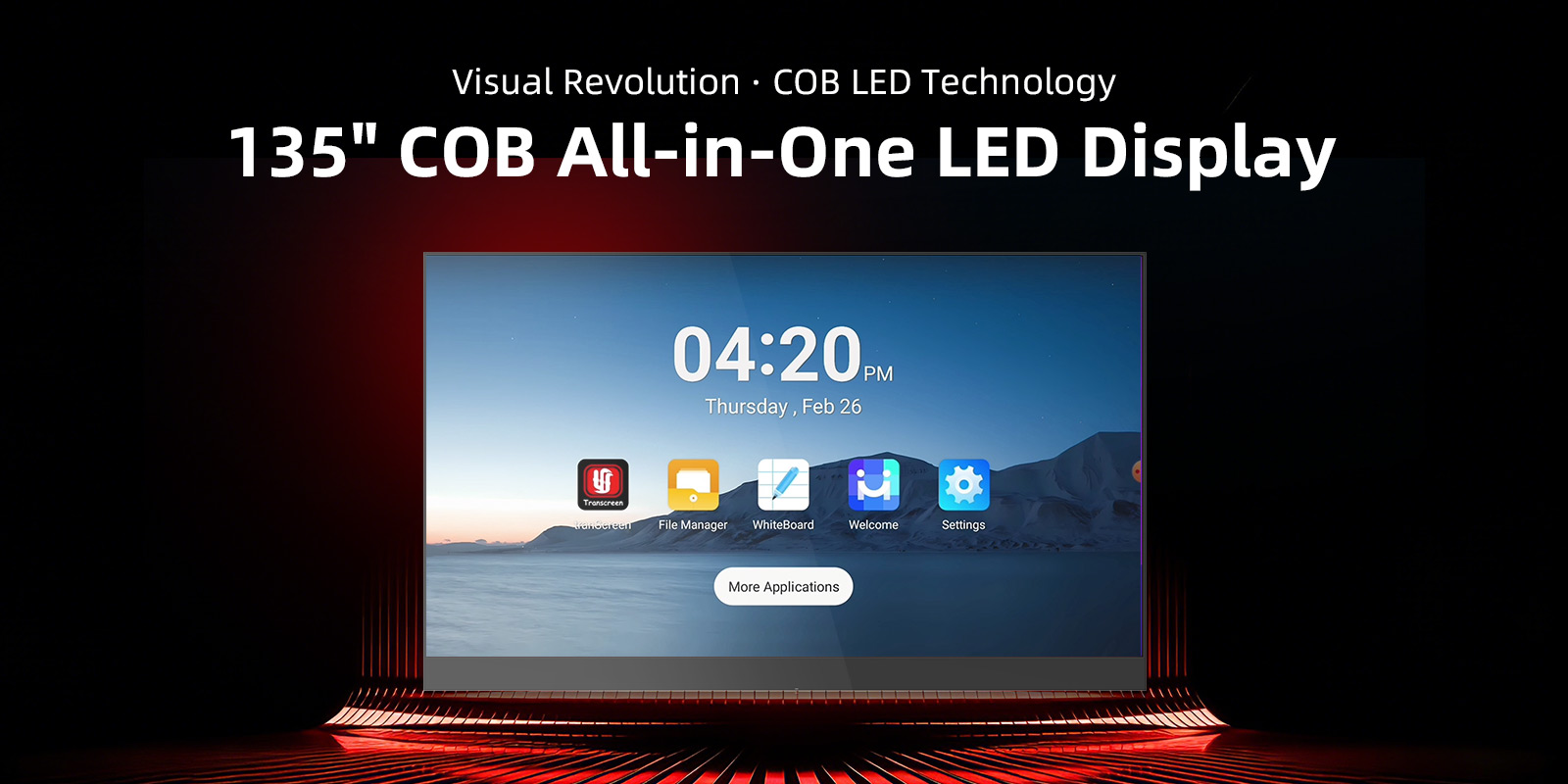 Interactive Flat Panel LED Display