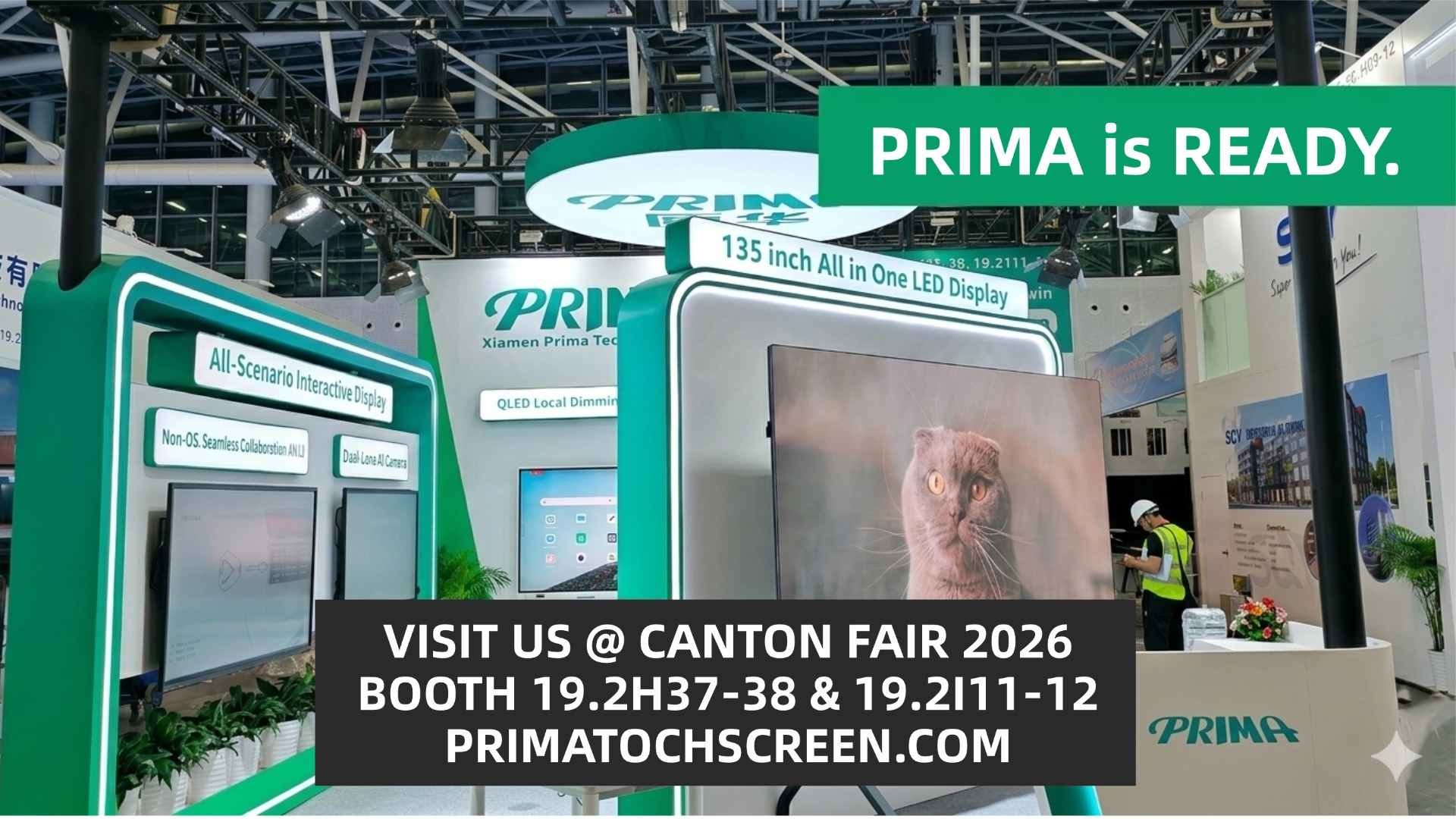Ready for the Spotlight: A First Look at the PRIMA Exhibition Suite at Canton Fair 2026