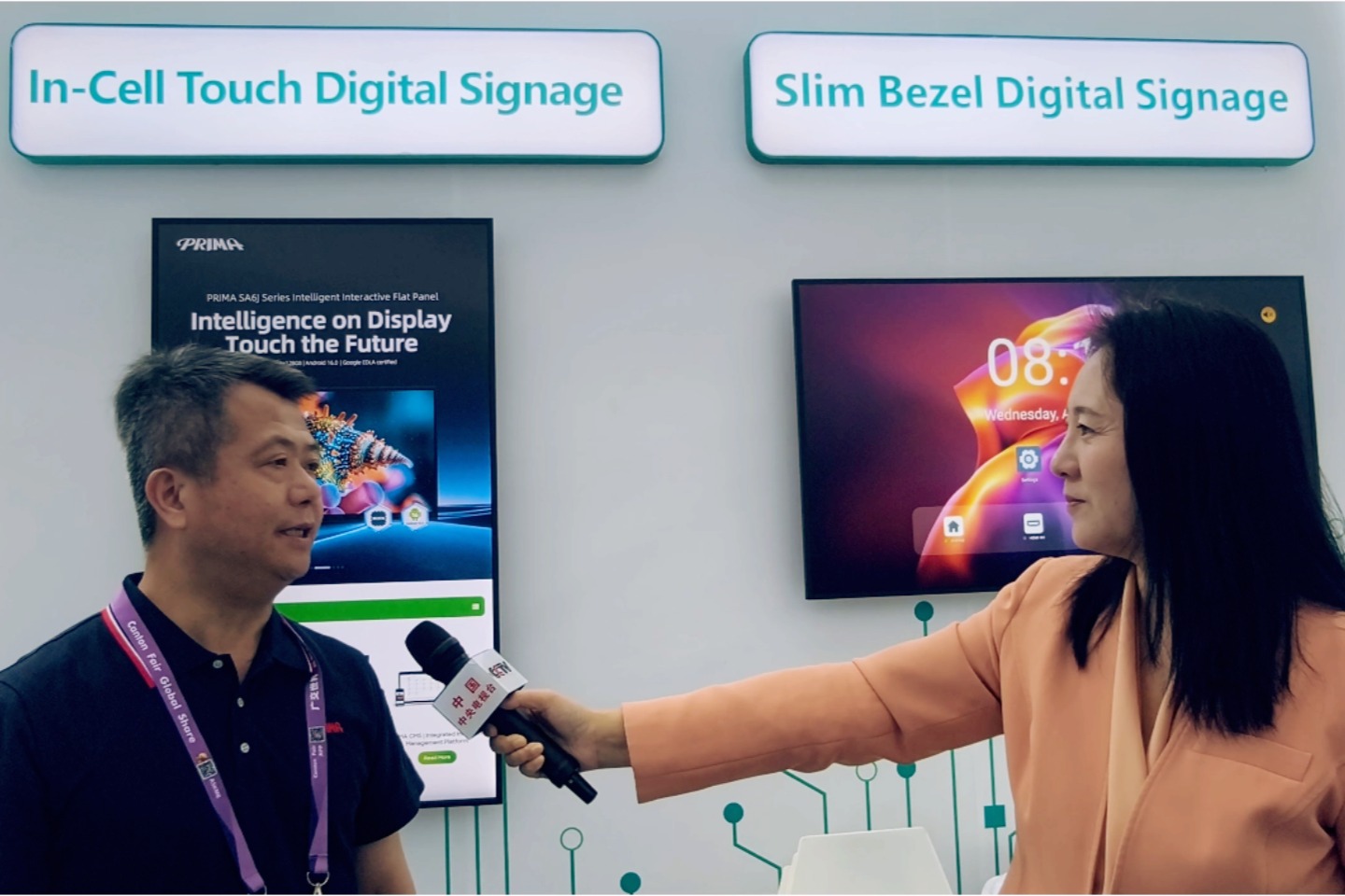 National Media Spotlight: CCTV Visits PRIMA Booth on Day 2 of Canton Fair