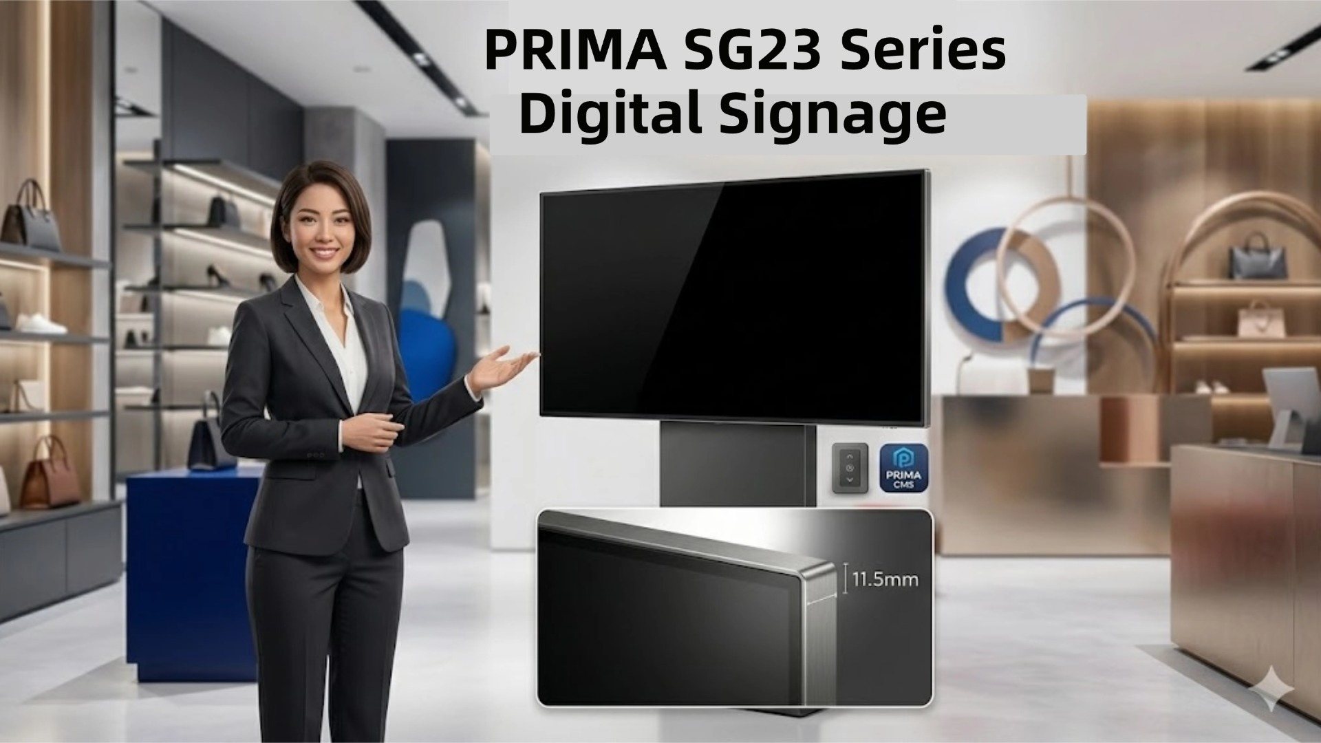 Exploring the High-Performance PRIMA SG23 Digital Signage Series