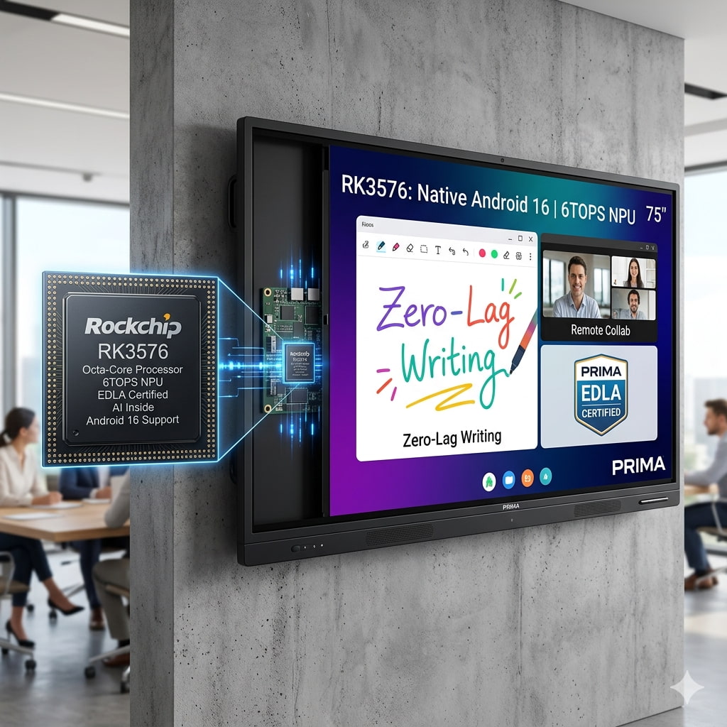 The New Standard for Smart Displays: Inside the Rockchip RK3576 Interactive Flat Panel Architecture