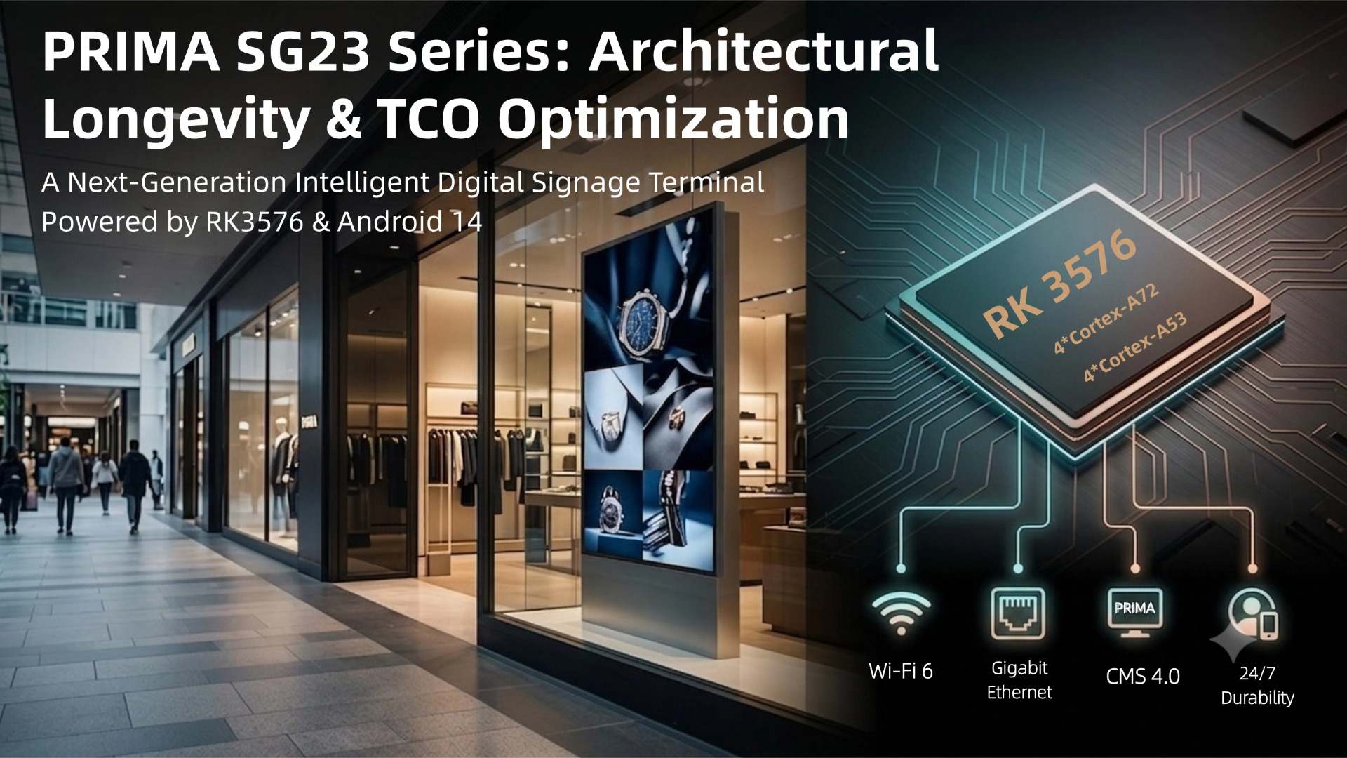 PRIMA SG23 Digital Signage Series