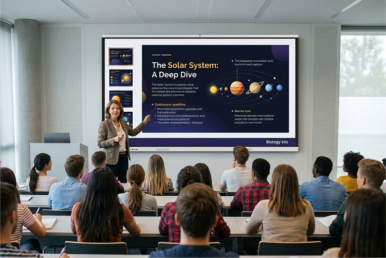 PRIMA A311Y3 Interactive Flat Panel Application Scenarios for Education