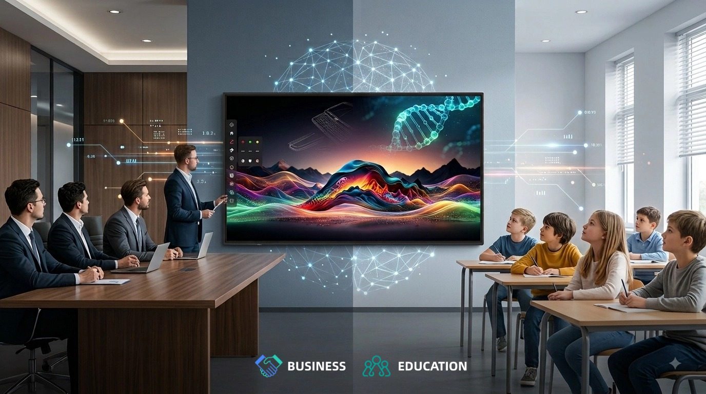 Non-OS Interactive Flat Panel Non-OS Interactive Flat Panel