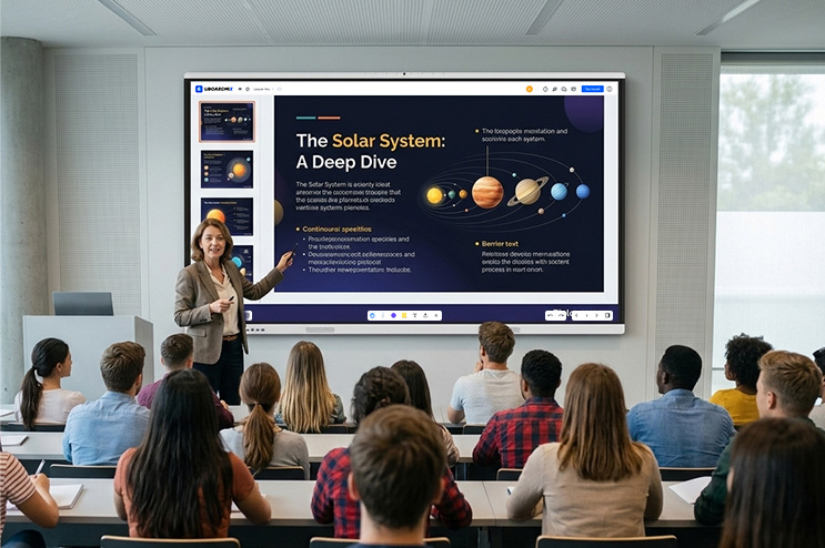 PRIMA UBoardMix Application Scenarios for Intelligent Education and Interactive Classrooms