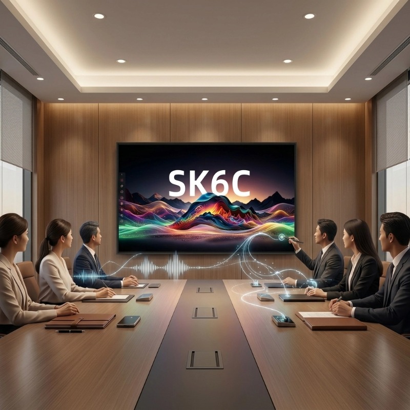 Disappear into the Background: How PRIMA SK6C Reimagines Executive Spaces with Minimalist Hardware and 4K Acoustics