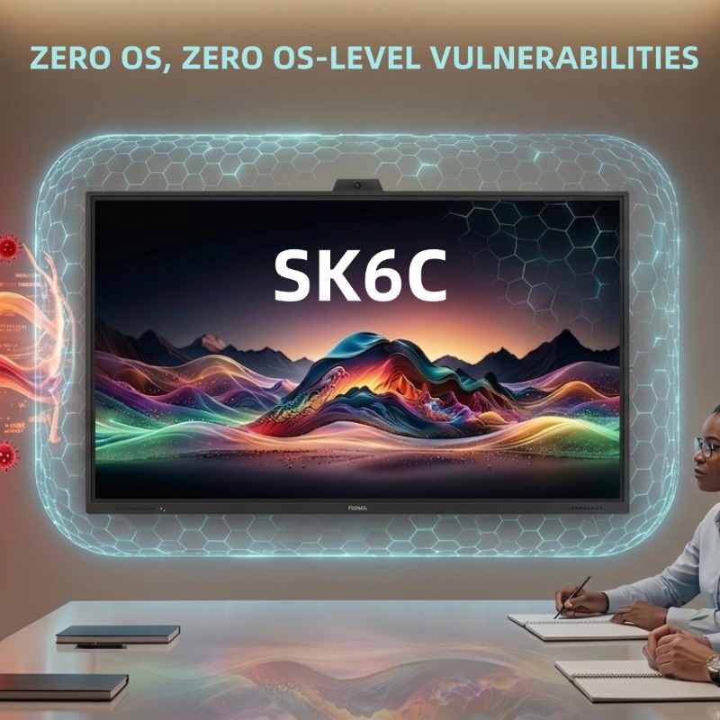 Zero OS, Zero OS-Level Vulnerabilities: How Non-OS Architecture Protects Corporate Networks from Meeting Room Security Risks