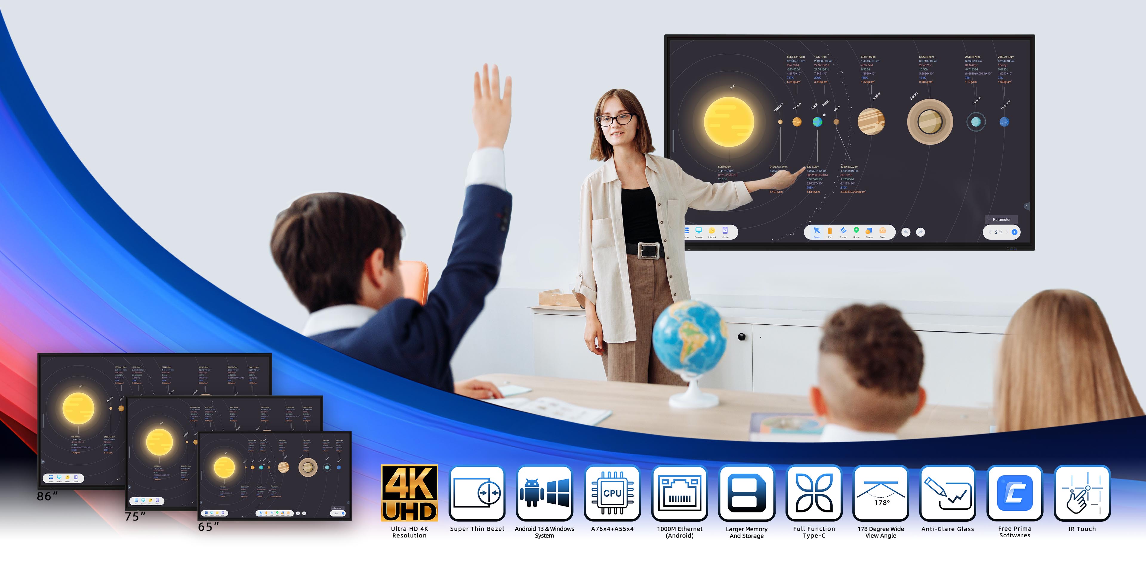 Smart Interactive Whiteboard for Education